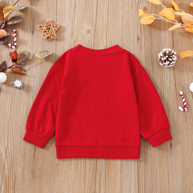 Cotton Letter Printing Long Sleeve Top Casual