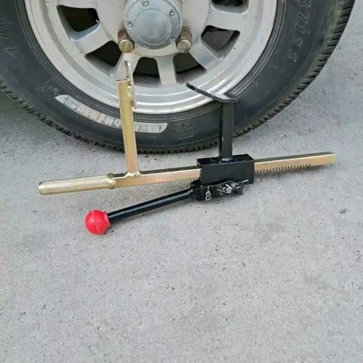 Portable Manual Tire Changer Bead Breaker Levers Garage Tool For Car Motorcycle — image 5