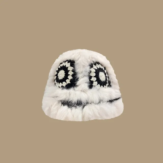 Autumn And Winter Warm Hand Knitted Wool Fisherman Hat Black - Shop at LoveMi