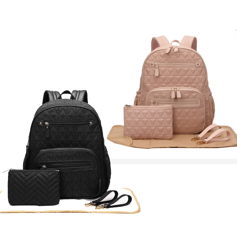 Super Light Waterproof Down Material Large Capacity Mother And Baby Bag Mommy Backpack — foto 2