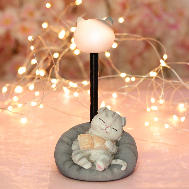 Cat Night Light Ornament