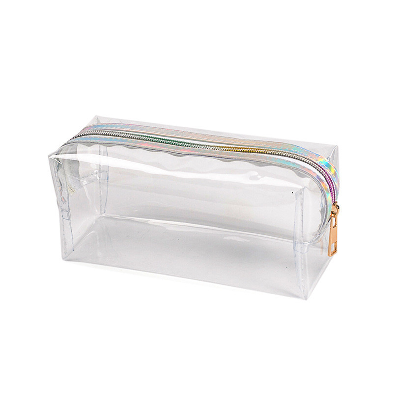 Laser transparent cube bag