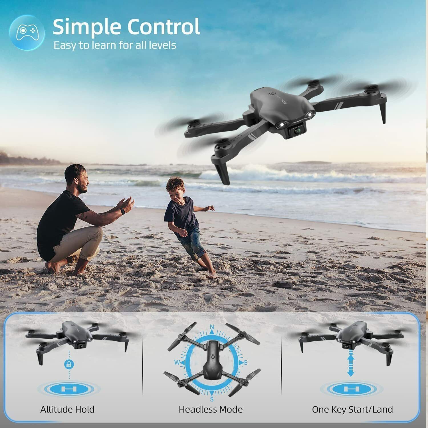 V13 RC Drone 6K HD Dual Camera WiFi FPV Foldable Quadcopter Camera Drone ,2 Battery.Logistics Is Randomly Sent By UPS,USPS,FEDEX — foto 11