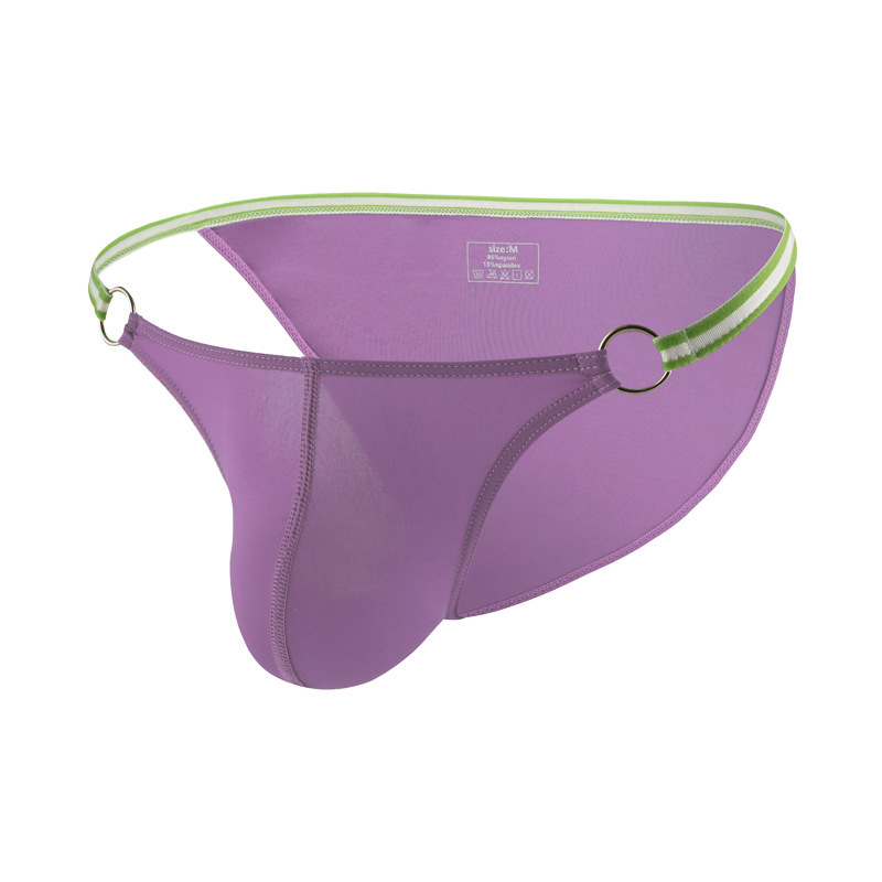 Title 5, Hoop Cutout Thin Strap Briefs. Ervaar comfort e...