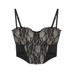 Irregular Tight Fit And Slim Short Inner Top - Camisole - View 1