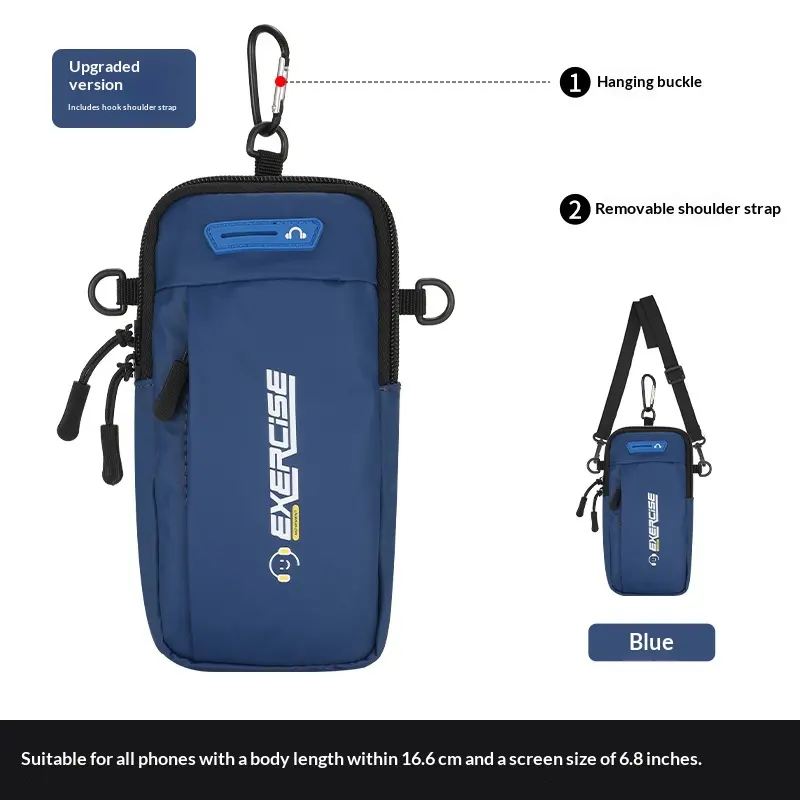 Running Phone Armband, Unisex Crossbody Bag, Sports