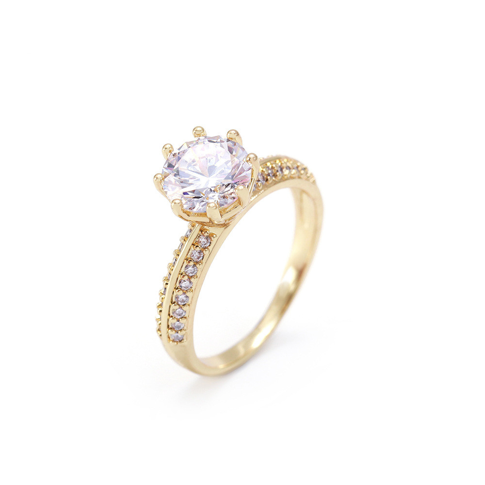 European And American Cross-border Fashion Simple Ring