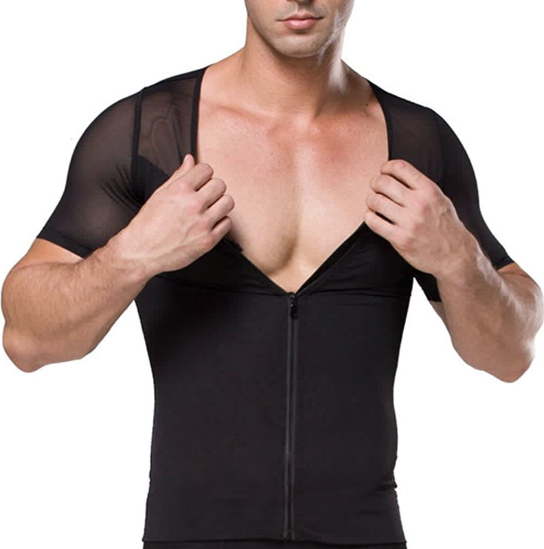 Men's Fashion Mesh Body Shaping Fitness Vest