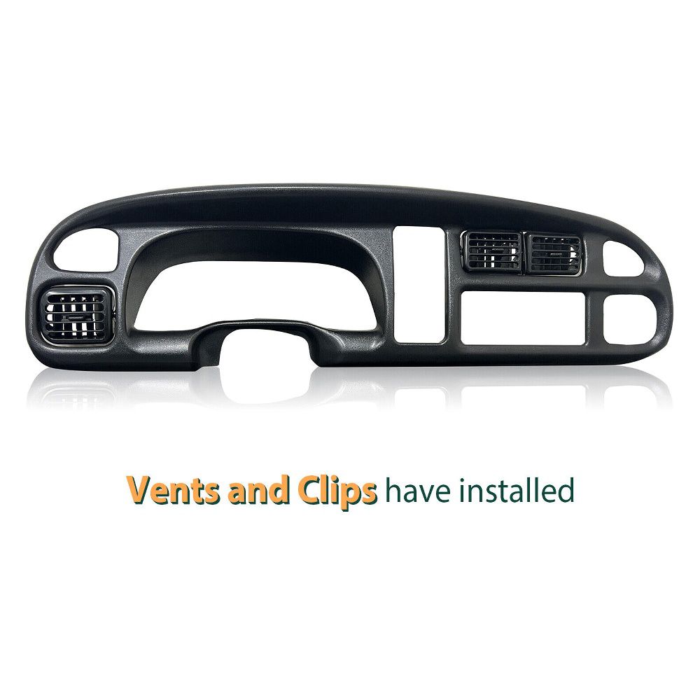 Dash Pad Cover Dashboard W-Vents For Dodge Ram 1500 Dodge Ram 2500 Dodge Ram — foto 5