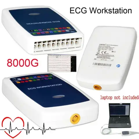 CONTEC8000G PC Based ECG Workstation 12 Lead Resting System