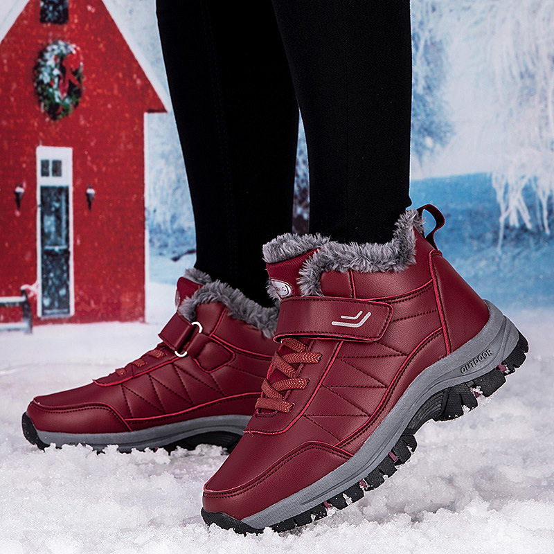 Men's Season High Top Snow Shoes Elderly Walking