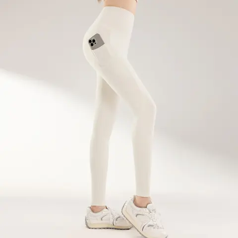 Women's High Stretch Yoga Leggings with Side Phone Pocket