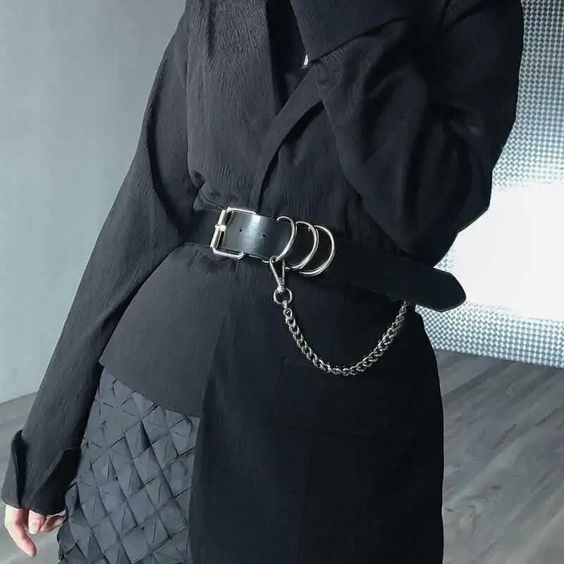 Military Wind Chain Summer Dress Belt Waist Decoration Single