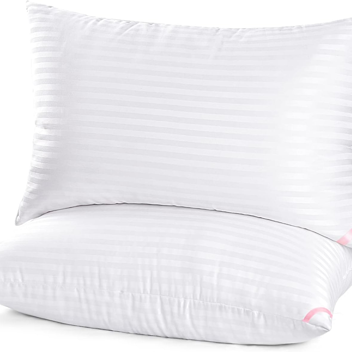Queen Size Bed Pillows 20 X 30 Inch, Super Soft Down Microfiber Fill