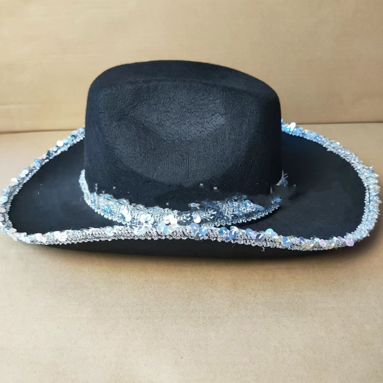 Double Sided Sequin Fashion Denim Hat