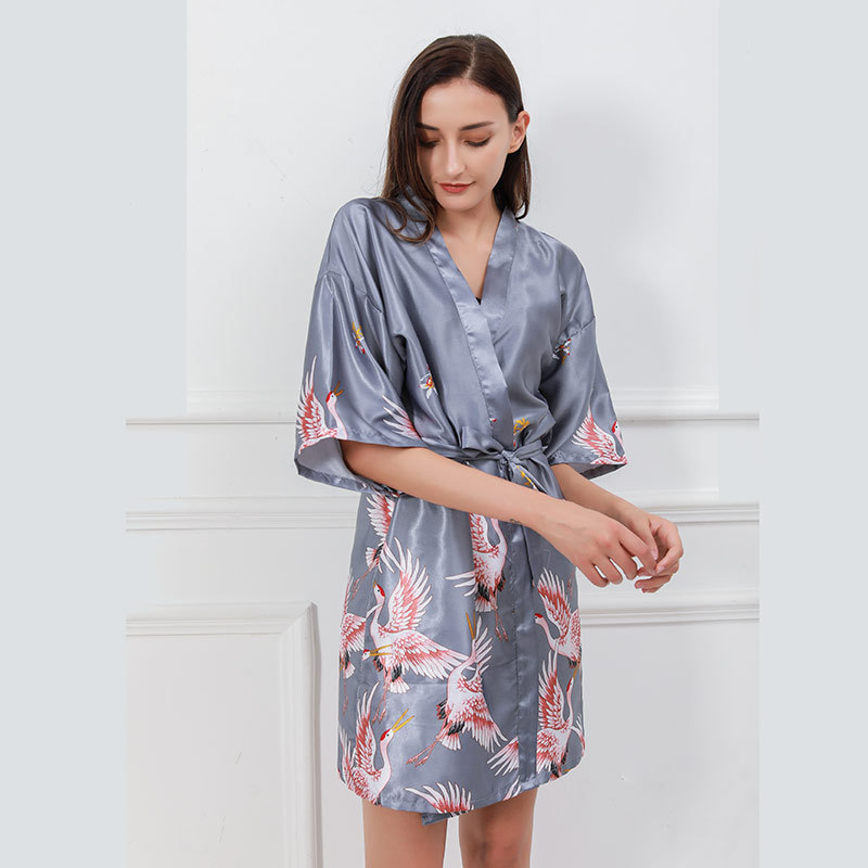 Title 2, Fairy Crane Short Print Pajamas