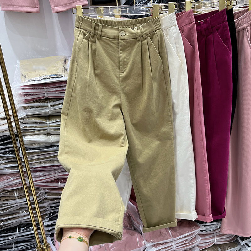 Title 7, High Waisted And Cropped Harlan Pants Are Loose...