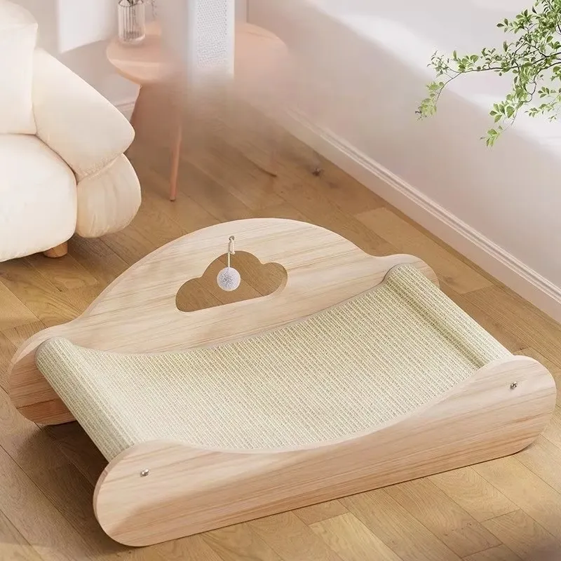 Sisal Large Cat Scratcher Bed, Comfy Chaise