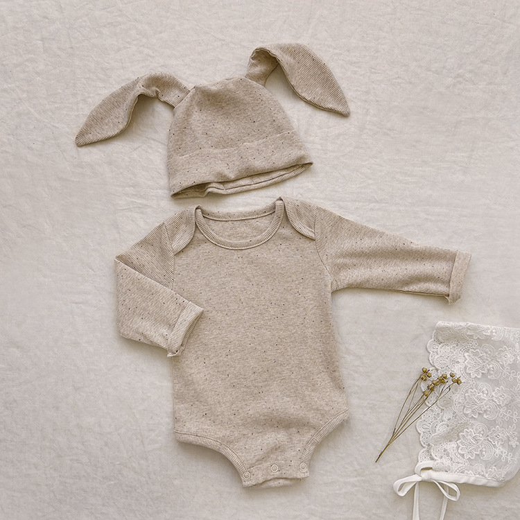 Rib Pit Stripe Autumn One-piece