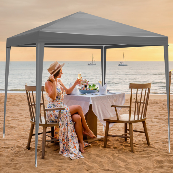 6.5x6.5FT Four Sides Portable Party Tent - Image 14