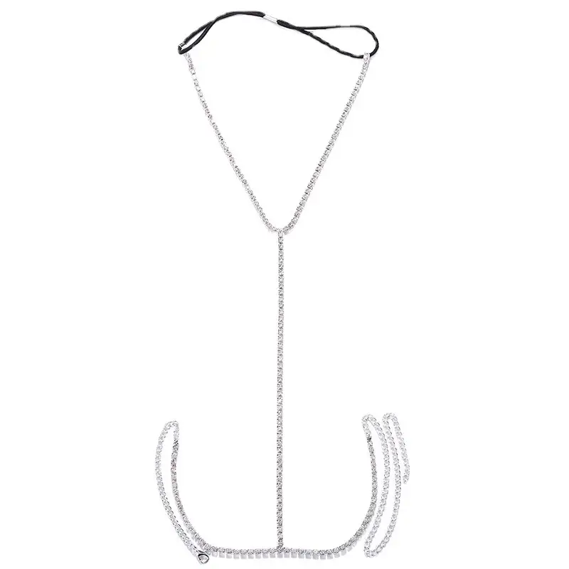 Rhinestone Leg Chain Body Chain Jewelry Simple