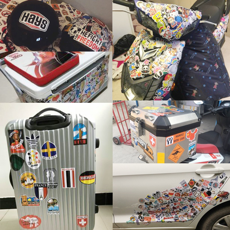 Do Not Repeat Car Personality Stickers Skateboard Luggage — foto 4