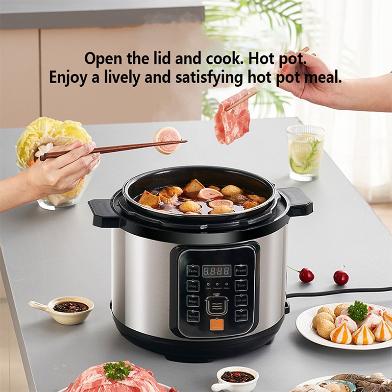 1050W Electric Pressure Cooker Multi-Purpose 5 Litre 10-in-1 Digital Screen UK — image 6