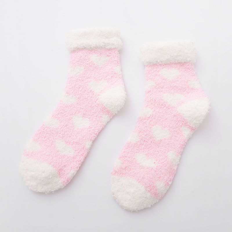 Title 2, Sweet half fleece home sleep socks