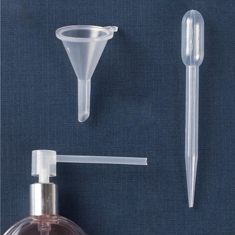 3pcs Mini Plastic Dispenser For Fragrance Diffuser Dropper Bottle Liquid Essential Oil Drip Pump Head Dispensing Tool — foto 5