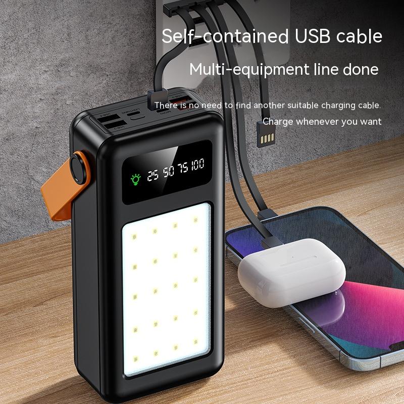 Title 1, Fast Charging And Cable Power Bank Large Capaci...