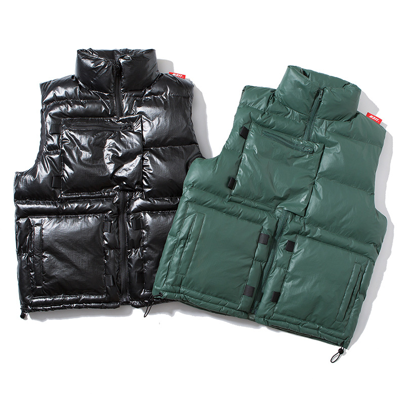 Title 2, Gilet épais en coton pour homme, style couple a...