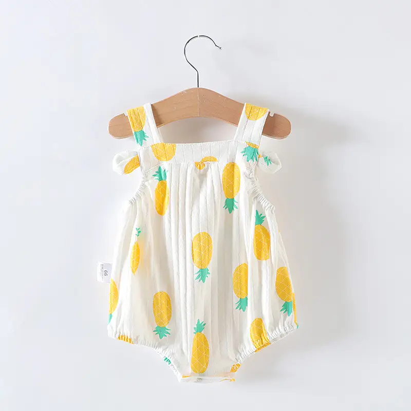 Baby Girl One-piece Dress Newborn Baby Triangle Romper