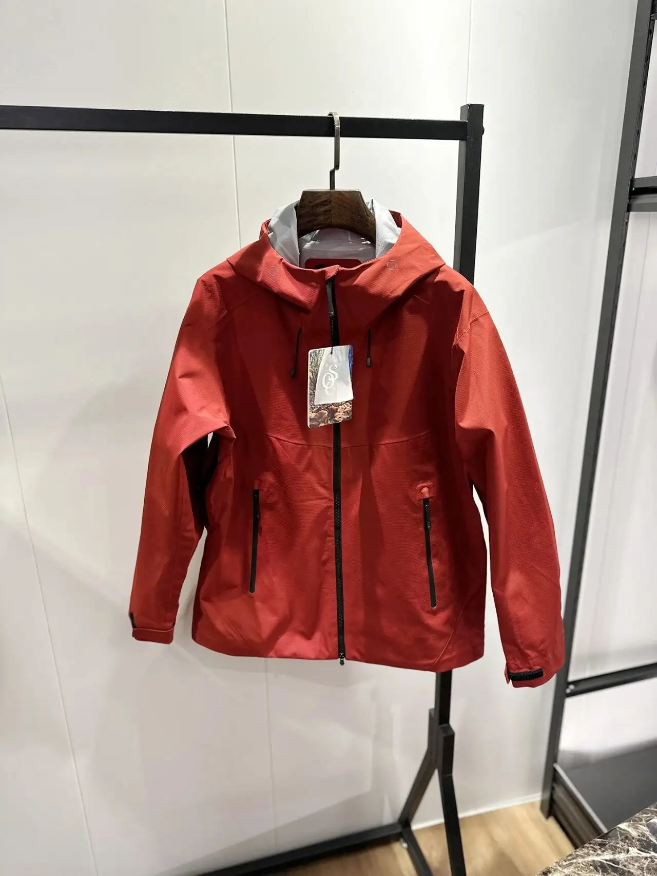 Lightweight Men's Hooded Waterproof Windbreaker Jacket Breathable