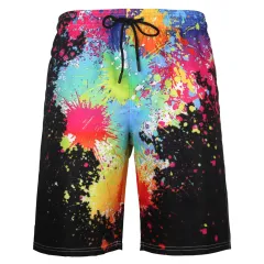 Men's Beach Pants Casual Shorts Octopus Plus Size Sweatpants - 4Style-3Xl - View 1