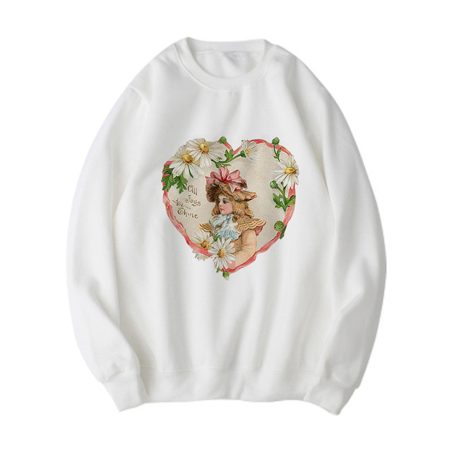 Title 5, Ladies Fashion Victoria Angel Print Long Sleeve...