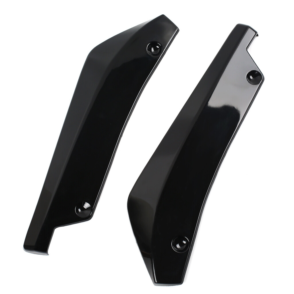 2X For B Enz A-Class C-Class Diffuser Wrap Angle Splitter Rear Bumper Lip