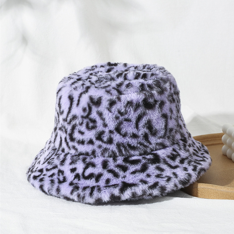 Purple leopard print