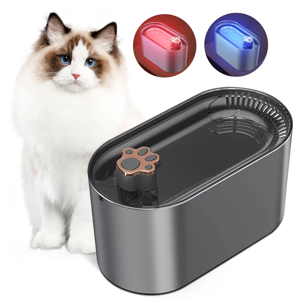 3L Cat Water Fountain Filter Automatic Drinker for Dogs