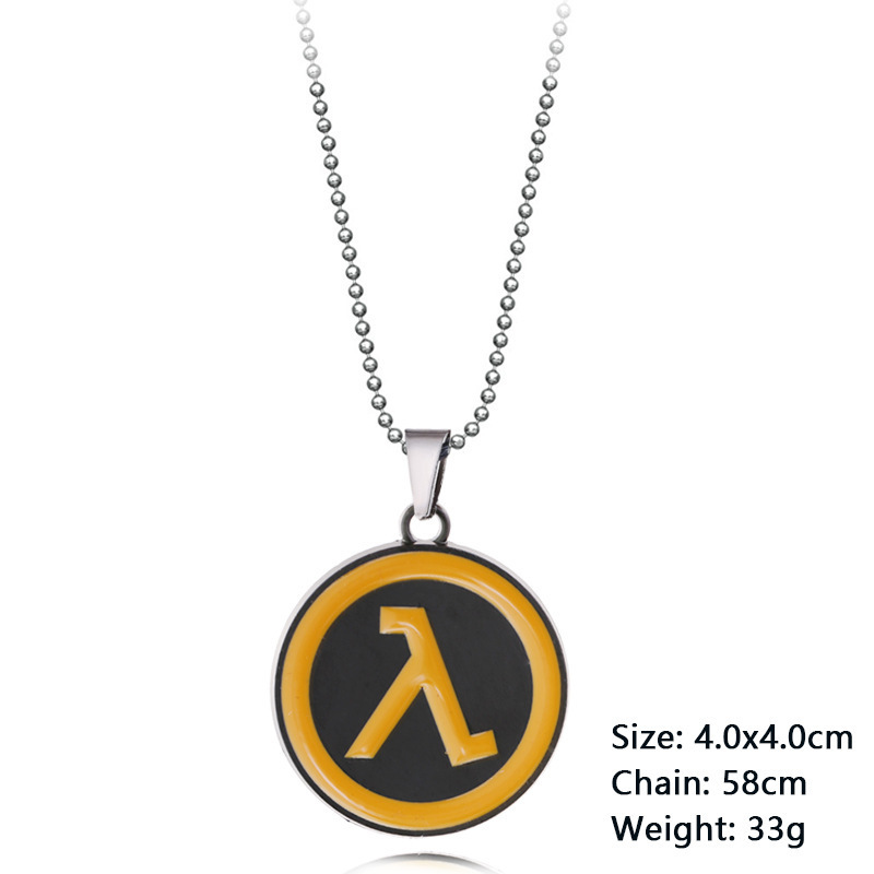 Title 3, Creative Pendant Titanium Steel Necklace Men