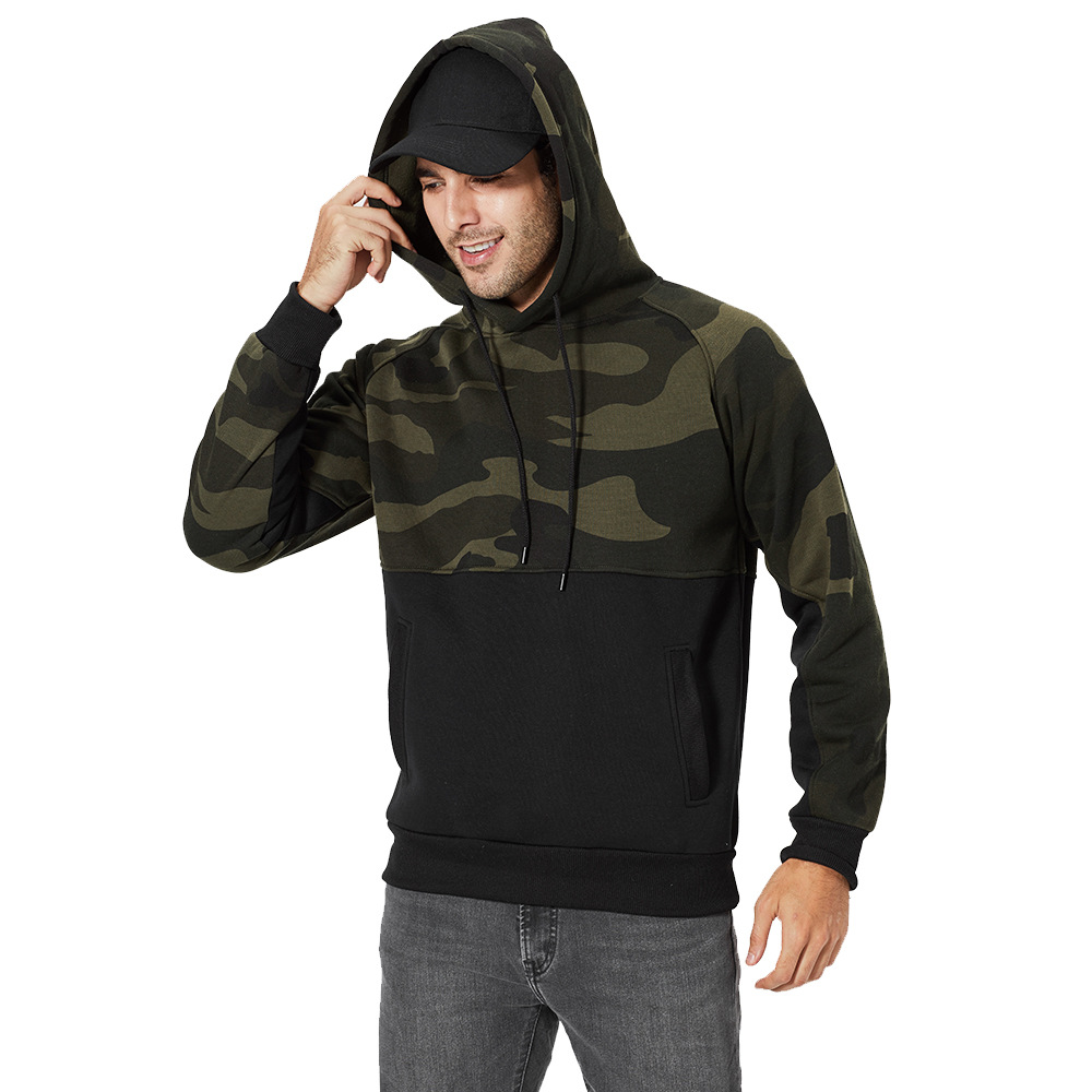 Title 5, Sudadera con capucha de camuflaje para hombre d...