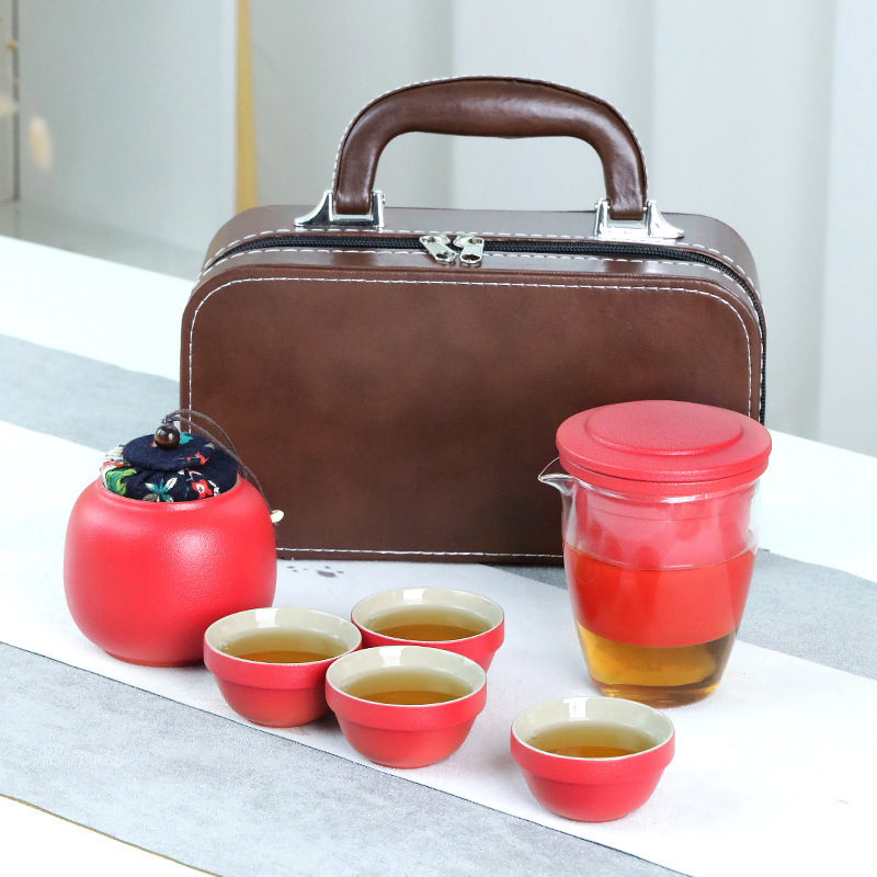 Portable Car Outdoor Travel Tea Set - 11