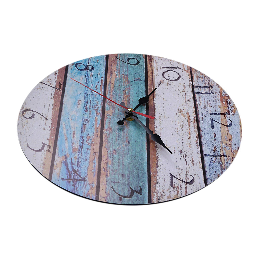 Round Wall Clock, Silent Movement, picture 4 of 4