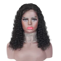 Human Hair Lace Wig 4x4 Human Hair Lace Wig - 12Inch - View 1
