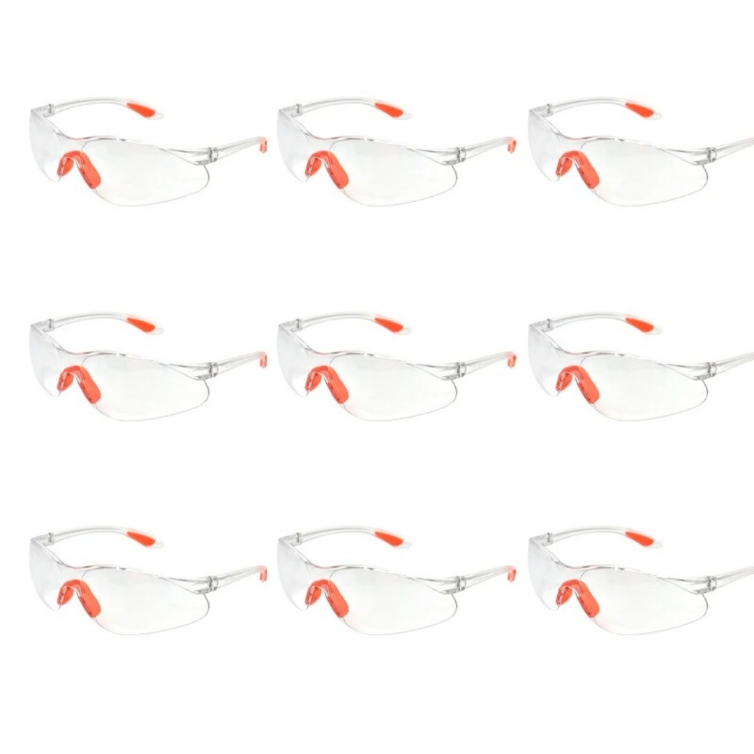 PC Material Anti Impact Wind Dust Proof Goggles Safety Riding Clear Glasses Lab — image 8