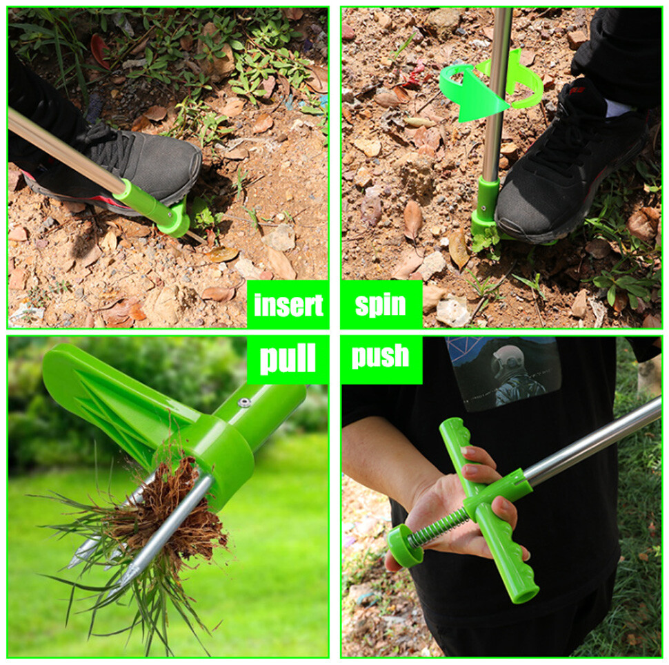 Weed Puller Weeder Twister Twist Pull Claw Garden Lawn Root Killer Remover Tools — image 7