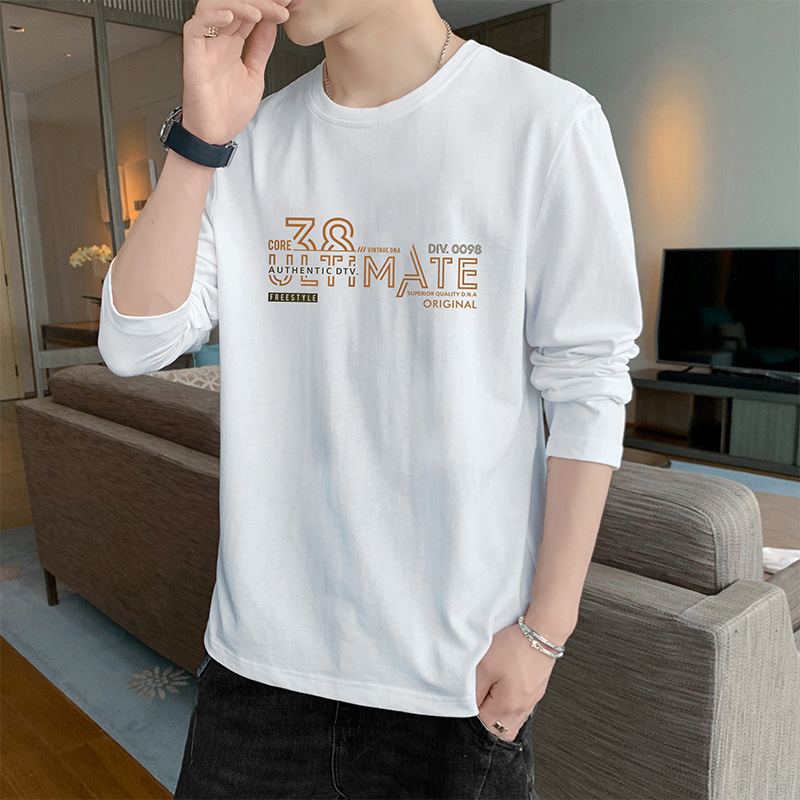 Cotton Bottoming Shirt Men's Spring And Autumn New