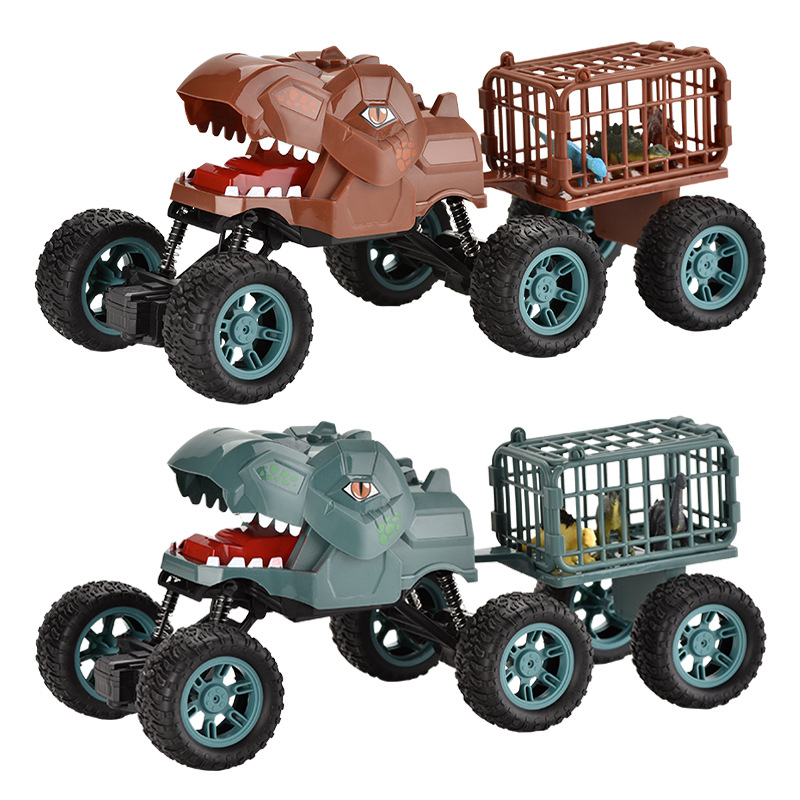 Title 7, Vier-Wege-Fernbedienung Dinosaurier Offroad-Kle...