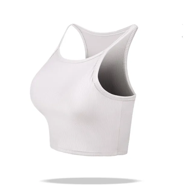 Europe And The United States New Threaded Beautiful Back Sports Underwear Thin Shoulders Light Ilvory 10 - Shop at LoveMi