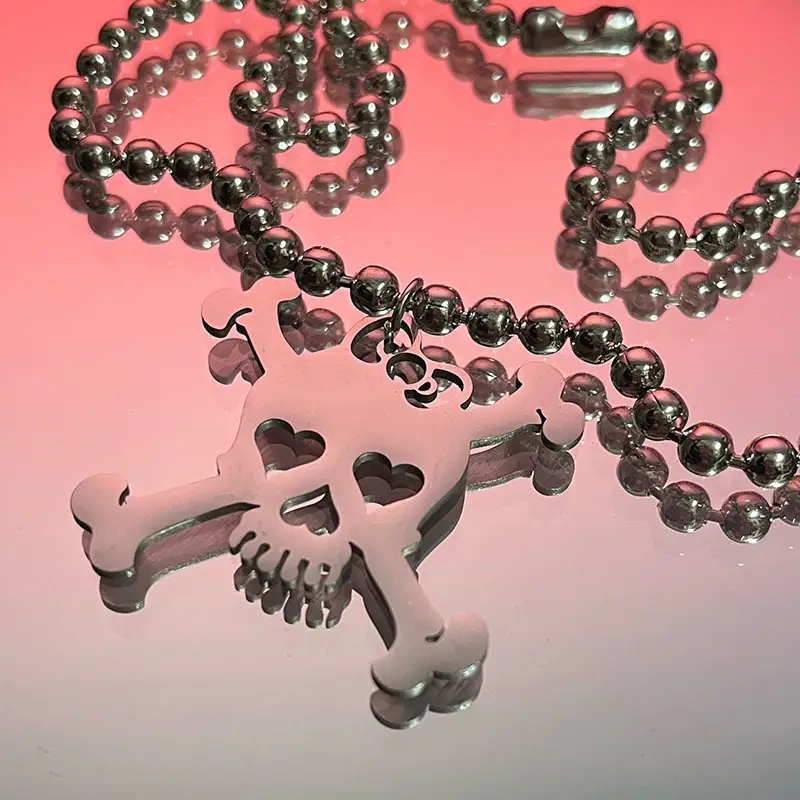 Simple And Handsome Titanium Steel Necklace
