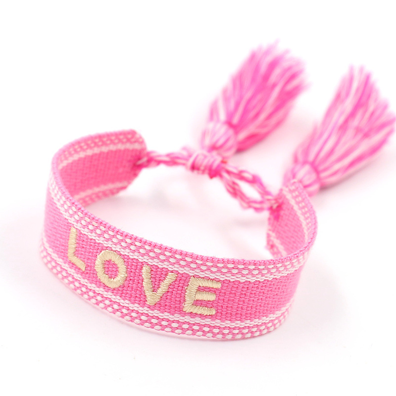 European And American Couple Lover Personality Letter Hand Strap